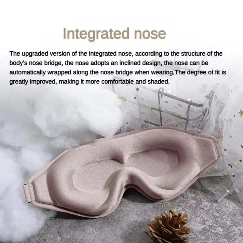 LunaCloud™ 3D Sleep Mask - Light Pink